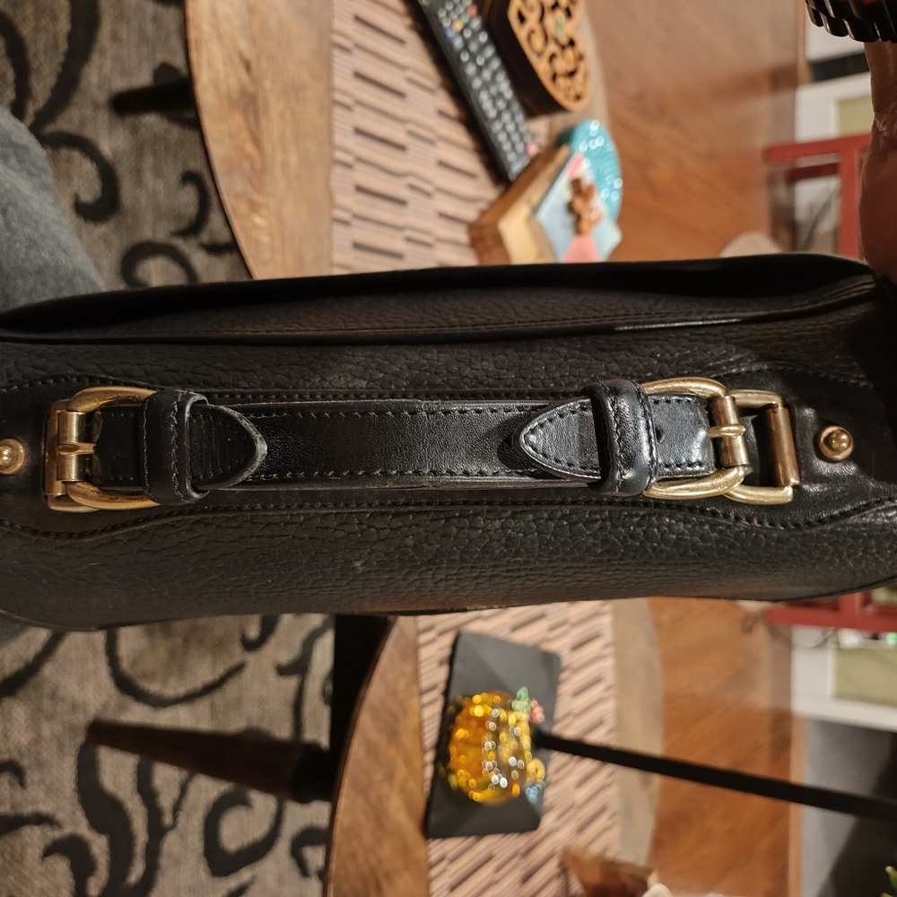 Vintage Dooney & Bourke Black Leather Satchel - Picture 12 of 12